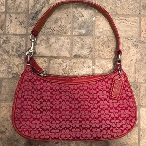 Coach Red Mini Shoulder Bag